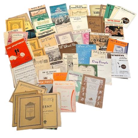 Vintage Sheet Music