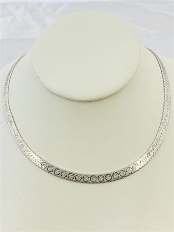 15.91g Sterling Necklace 16”
