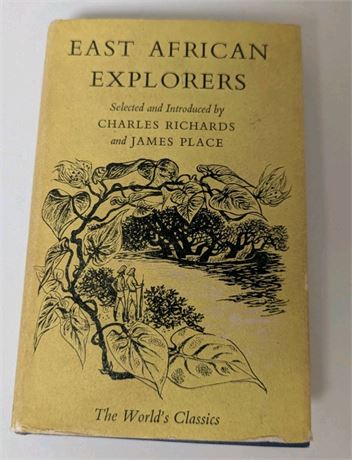 1960 East African Explorers World's Classics Charles Richards James Place HC DJ