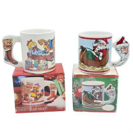 VTG 80's Mugs, NOS
