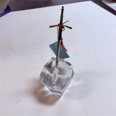 Sword Paperweight