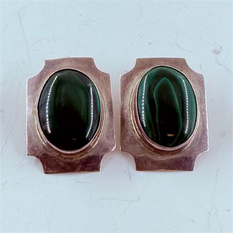 31.1g Navajo Signed Sterling Earrings