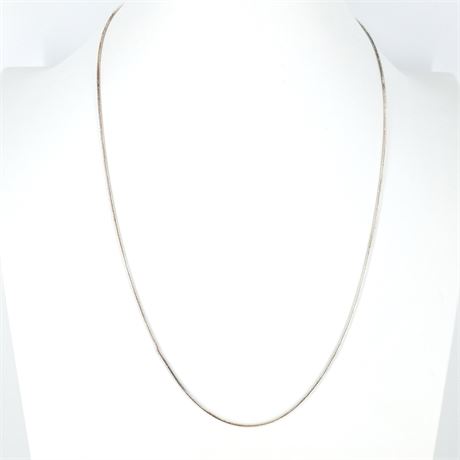 925 Silver Chain 22"