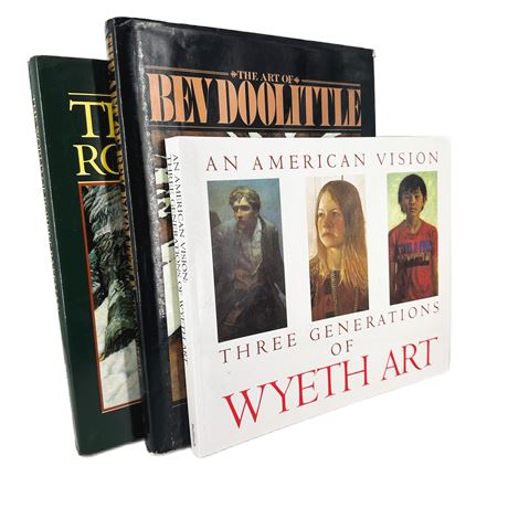 Lot of Art Books- Andrew Wyeth, Bev Doolittle & Robert Bateman