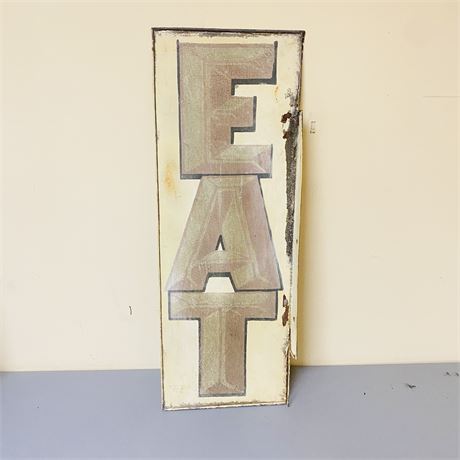 1920’s 30’s Flange ‘Eat’ Sign