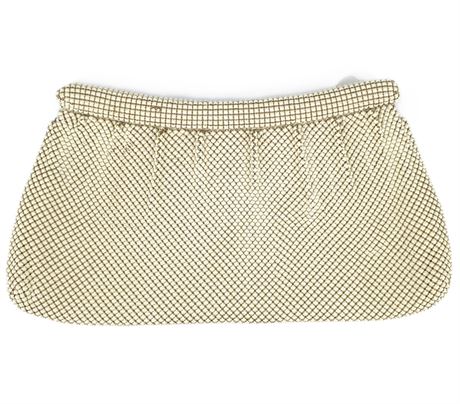 Vintage Whiting & Davis White Evening Clutch – Made in USA