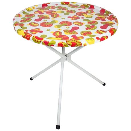 Vintage Collapsible Mushroom Occasional Table