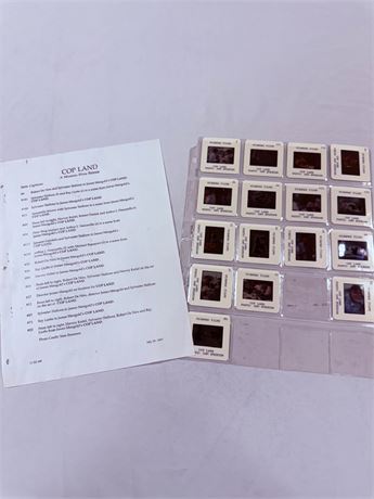 Cop Land Original 35mm Movie Production Slides