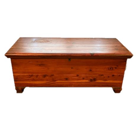 Vintage Cedar Storage Chest