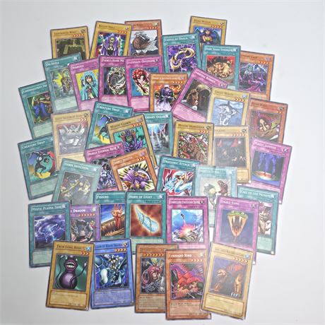 1996 Yu-Gi-Oh! Lot of 40 Cards