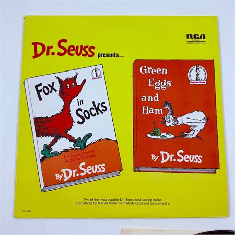 Dr Seuss Vinyl Record