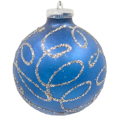 Large West German Glass Ornament