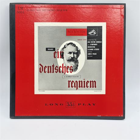 Brahms, "Ein Deutsches Requiem"