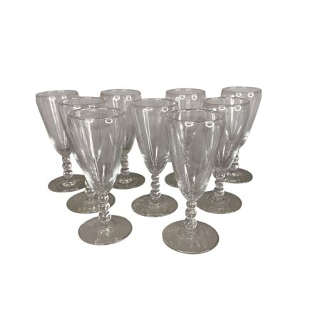 Set of 9 Knob Hill Whiskey Sour Glasses