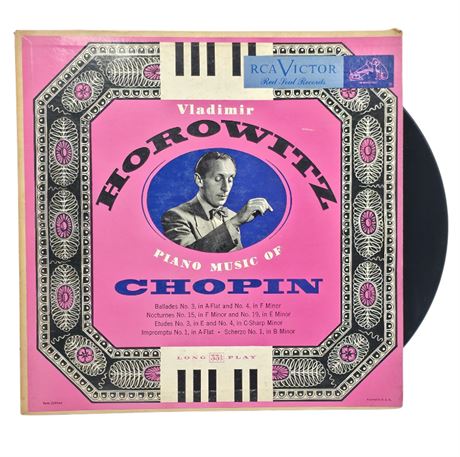 1954 Vladimir Horowitz "The Piano Music of Chopin"