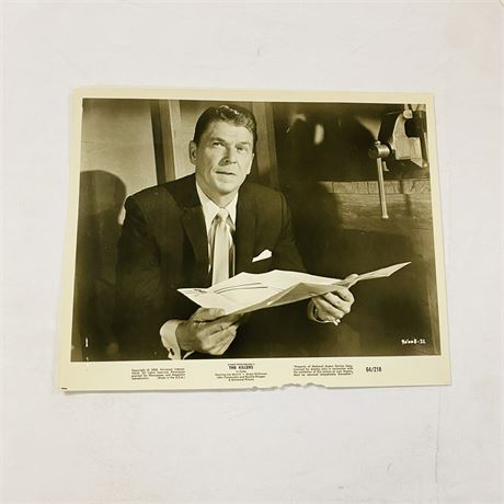 Ronald Reagan Original Press Photo