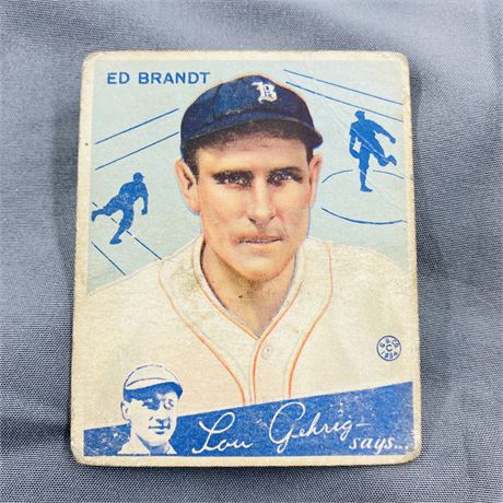 1934 Goudey Ed Brandt #5
