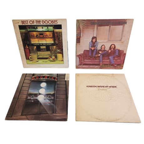 Vintage Vinyl Classic Rock Record Lot, 12"