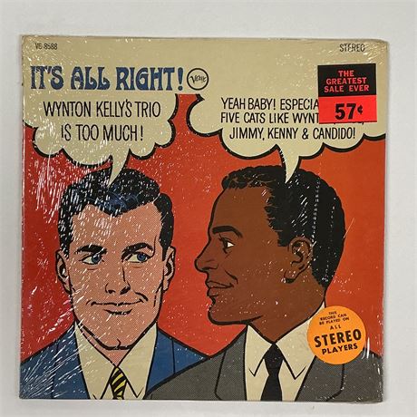 Wynton Kelly’s Trio It’s All Right! Sealed Vinyl Record