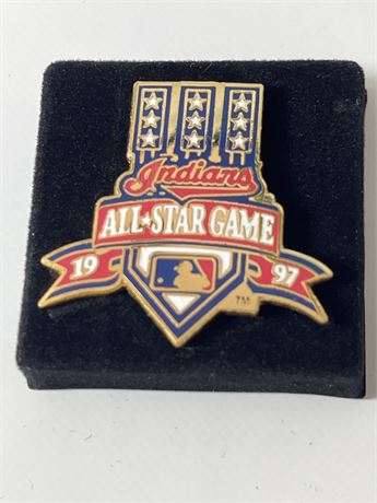 All-Star game Cleveland Indians 1997 pinback