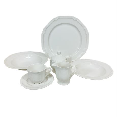 Mikasa Ultima + Antique White China Lot