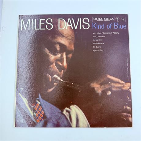Miles Davis Kind of Blue Vinyl Record