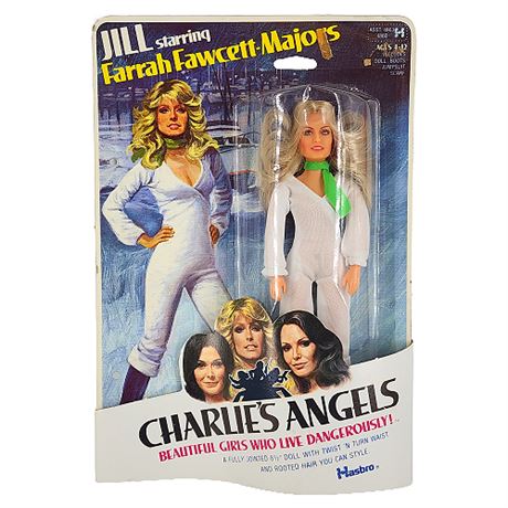 1977 Hasbro Charlie's Angels Jill/Farrah Fawcett-Majors Doll
