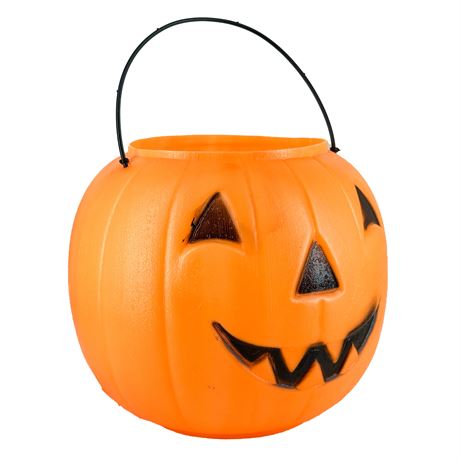 Vintage Blow-Mold Halloween Bucket