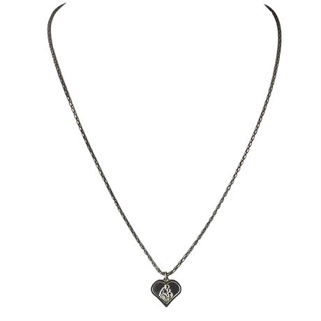 18K Gold Plated Necklace with Madonna Pendant