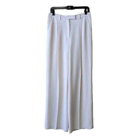 NEW Valentino Unhemmed Silk Pants