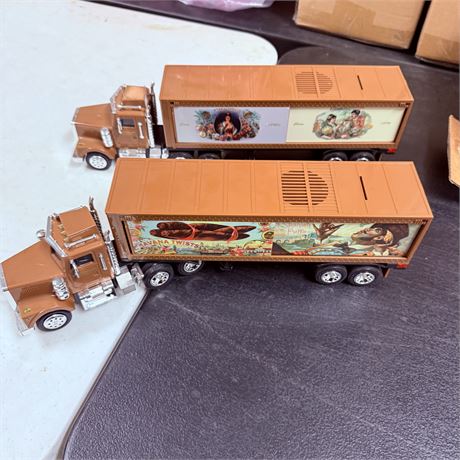 Tobacco Companies Model Trucks