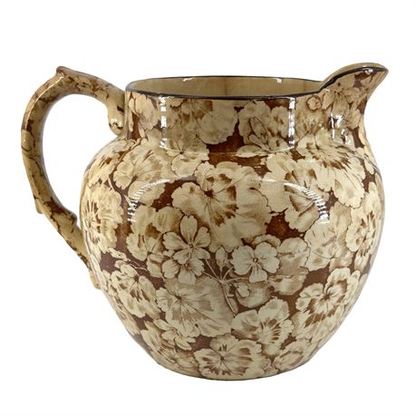 Vintage Buffalo Pottery Larkin Soap Geranium Pitcher