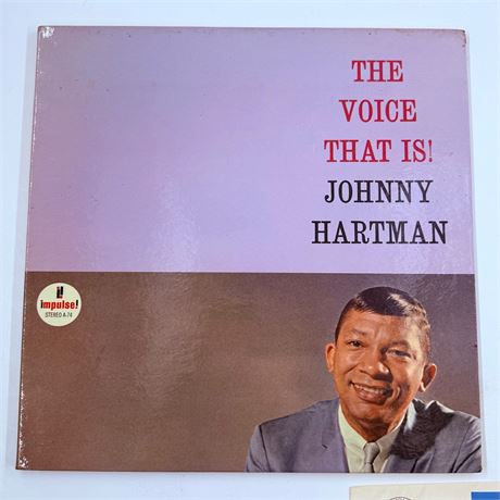 Johnny Hartman The Voice That Is Vinyl Record