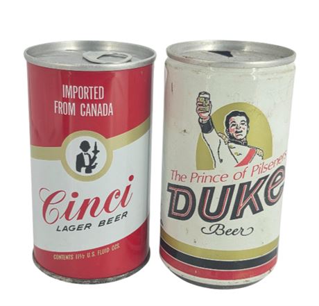 VTG Cinci & Duke, Beer Cans