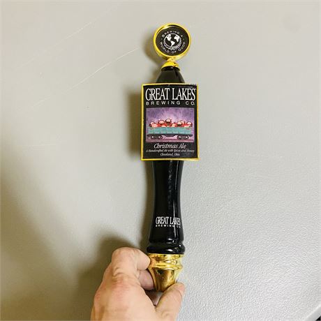 Great Lakes Christmas Ale Tap Handle