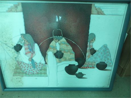 Figural Art In Folk Art Atire