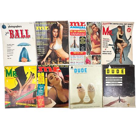 Lot of Vintage Assorted 50's & 60's Mens Magazines