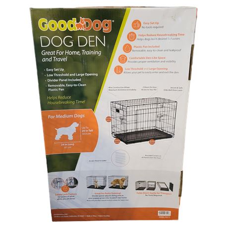 Good Dog Dog Den Crate