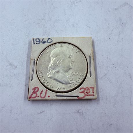 1960 Franklin Half Dollar