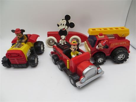 MICKEY MOUSE TRACTOR  & MORE