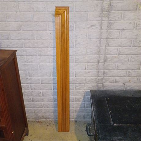 4 Foot Oak Shelf