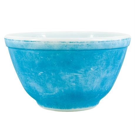 Vintage Pyrex 5.5" Aqua Blue Mixing Bowl