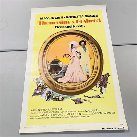 Original 1974 Thomasine & Bushrod Movie Poster