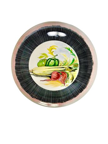 MCM Mancioli Italian Handpainted Platter