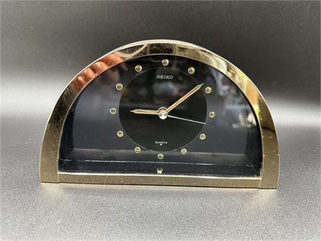 Vintage Seiko Table Clock 1980s