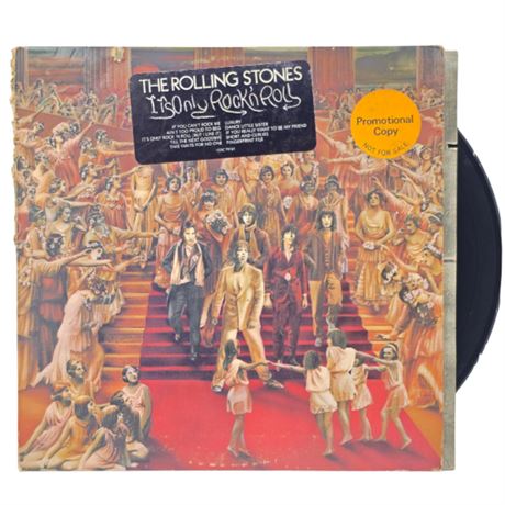 *Promo Copy* The Rolling Stones, It's Only Rock & Roll, 1974