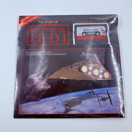 Sealed Return of the Jedi Album on Cassette