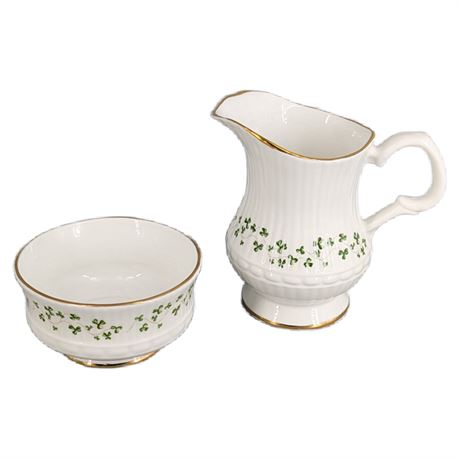 Royal Tara Cream and Sugar Bowl Ireland