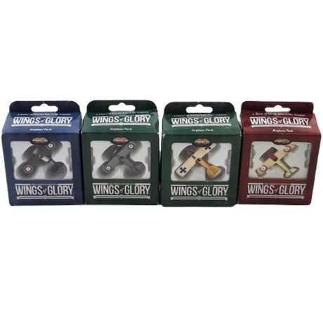ARES Wings of Glory Airplane Pack Lot of 4