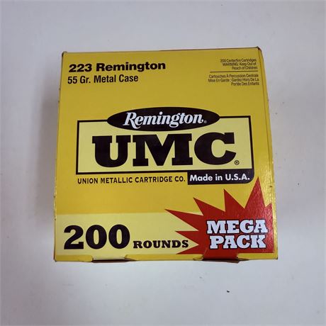 200 Rounds 223 Remington Ammo